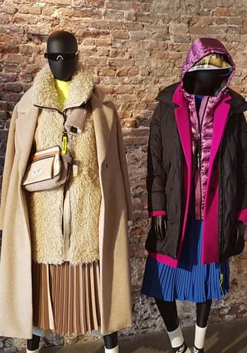 Выставка новых коллекций модной женской одежды осень-зима 2020. Дюссельдорф